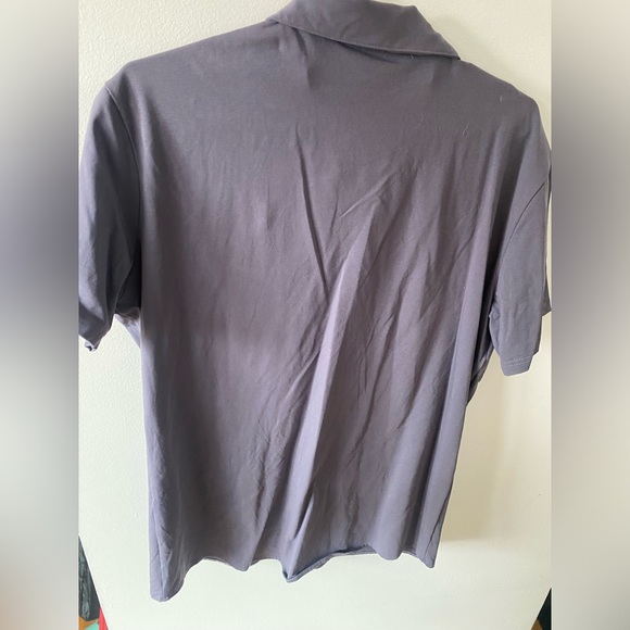Jed North Mens Button Up T (Grey) - Picture 2 of 2